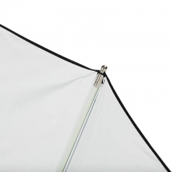 Quadralite Deep Space 105 white parabolic umbrella